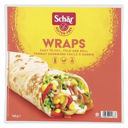 Tortilla-Wraps sans gluten