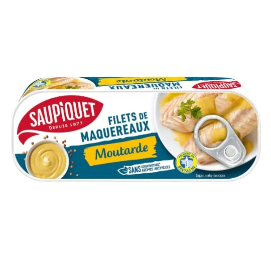 Filets de maquereaux moutarde