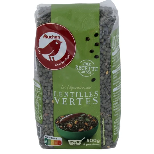 Lentilles vertes