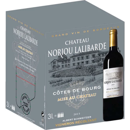 Côtes-de-Bourg AOP, vin rouge
