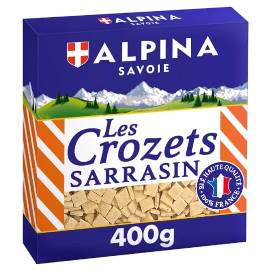 Pâtes les crozets au sarrasin