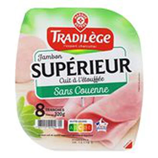 Jambon supérieur Sans couenne x8