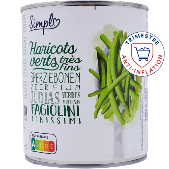 Haricots verts très fins