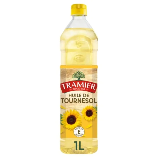 Huile de tournesol, la bouteille de