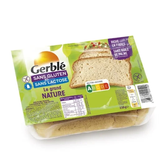 Pain de mie sans gluten