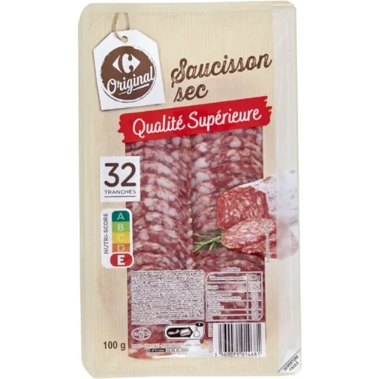 Saucisson sec pur porc