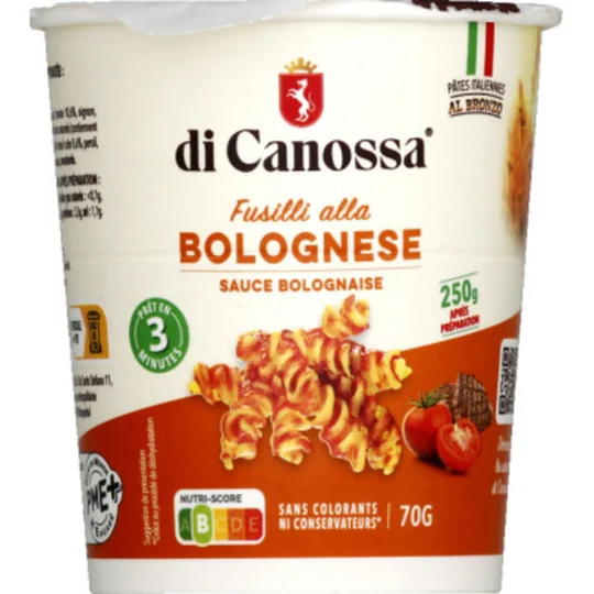 Fusilli Bolognaise