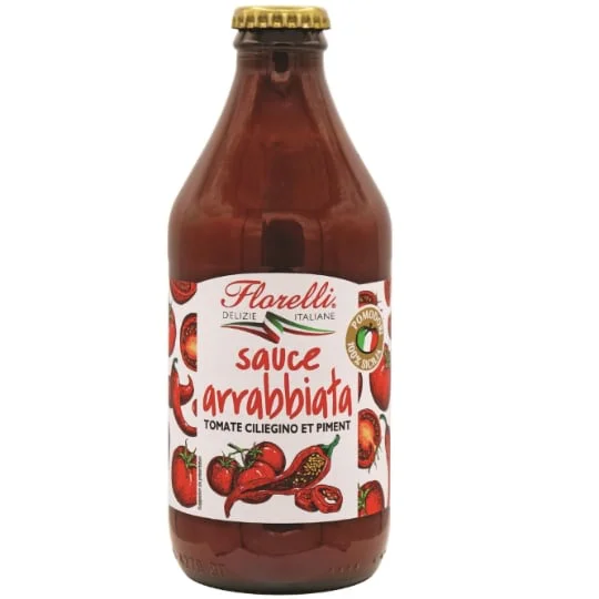 Sauce arrabbiata tomate et piment