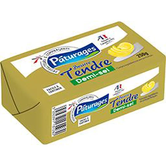 Beurre tendre demi-sel