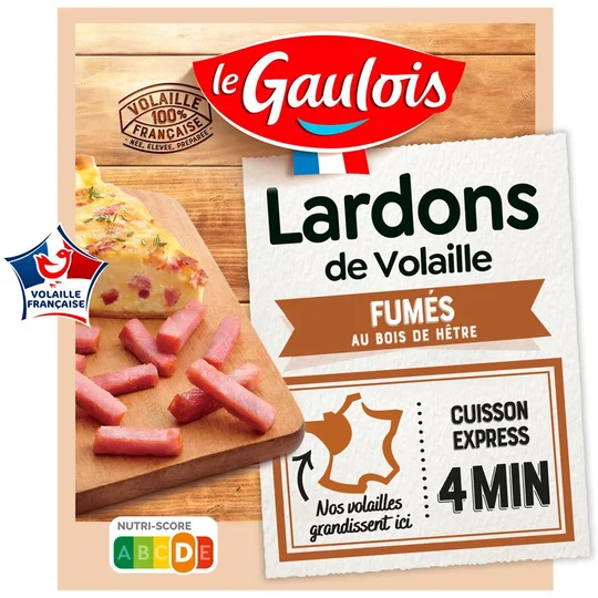 Lardons Volailles fumés
