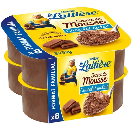 Secret de mousse Chocolat au lait
