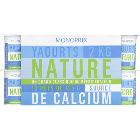 Yaourt nature