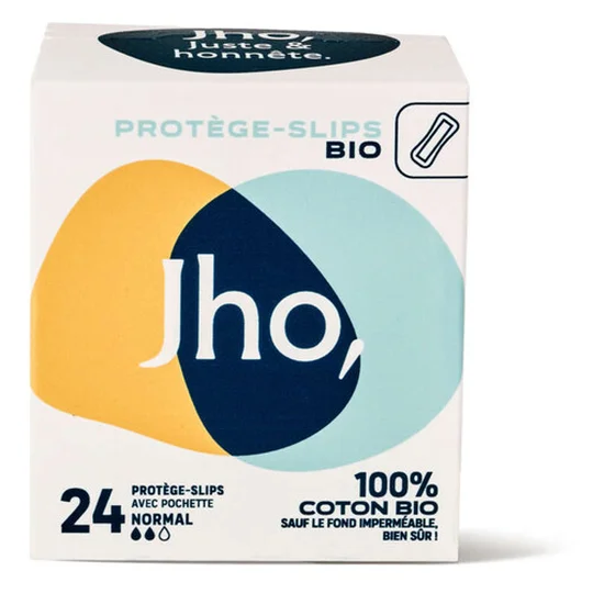 Protège-slip bio 100% coton x24