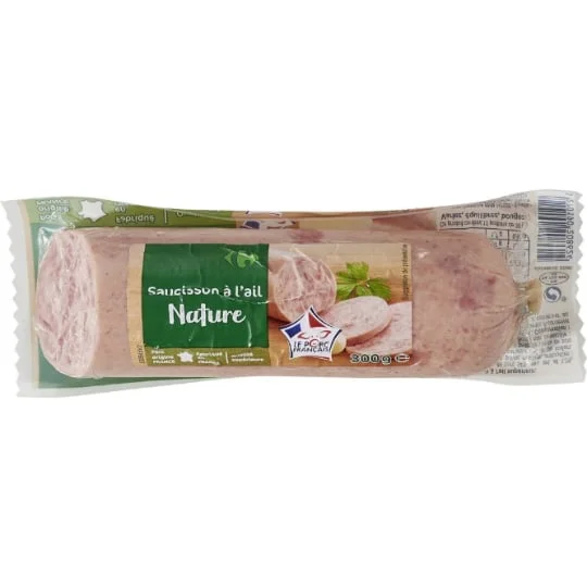 Saucisson à l'ail nature