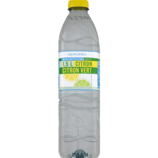 Boisson saveur citron-citron vert