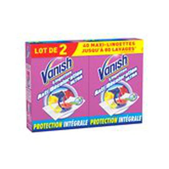 Lingettes Anti décoloration ultra - 2x20p
