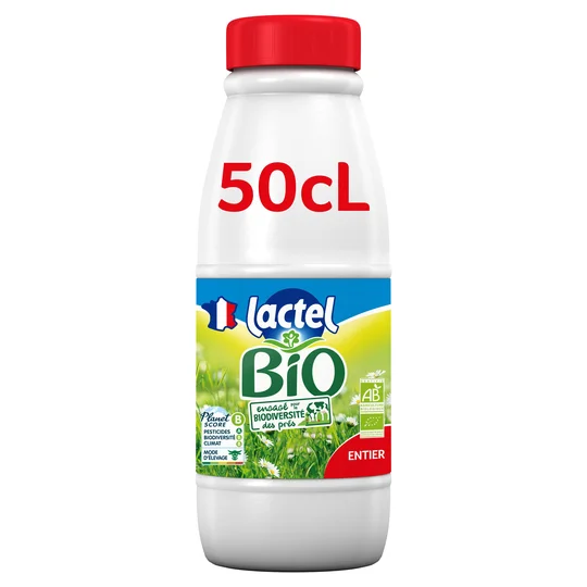 Lait Bio entier UHT
