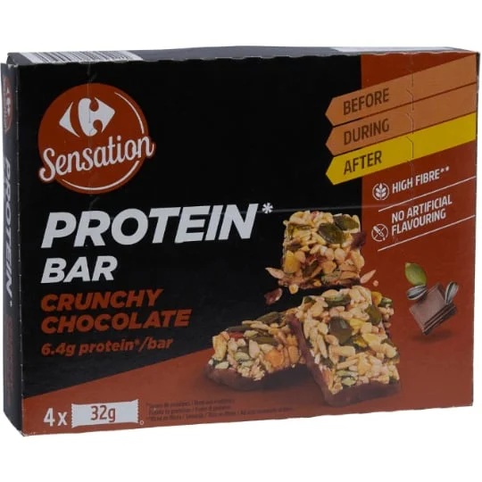 Barres protéinées chocolat