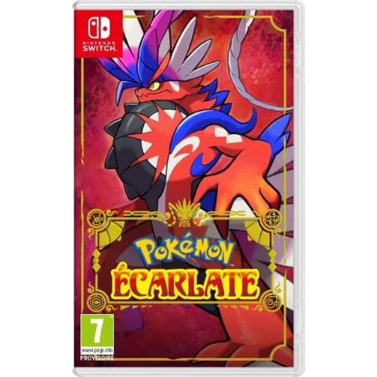 Jeu vidéo : Pokémon Ecarlate Console : SWITCH