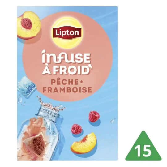Infusion à Froid Pêche Framboise x15