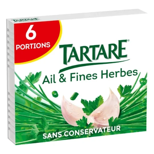 Fromage à tartiner Ail et fines herbes x6