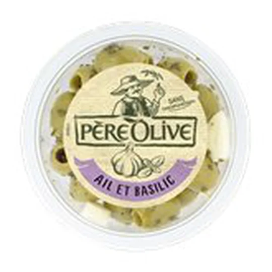 Olives Père Olive Ail et basilic