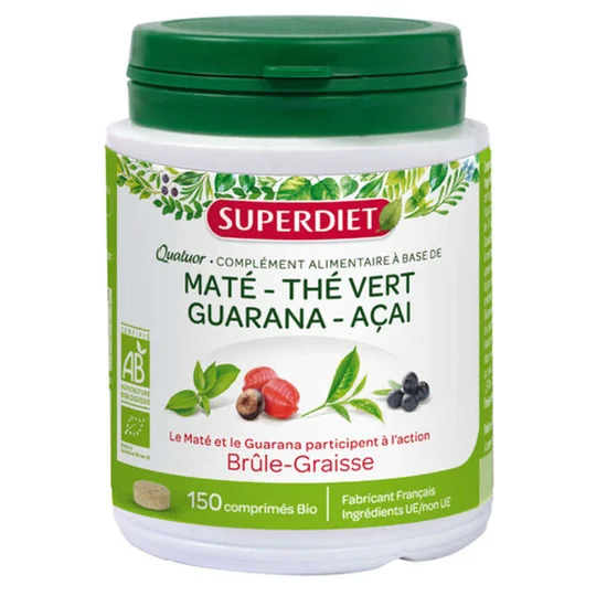 Complément Alimentaire Brûle Graisse Bio 150 comprimés