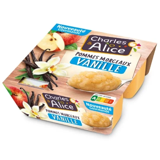 Compote pomme vanille