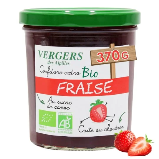 Confiture fraise Bio