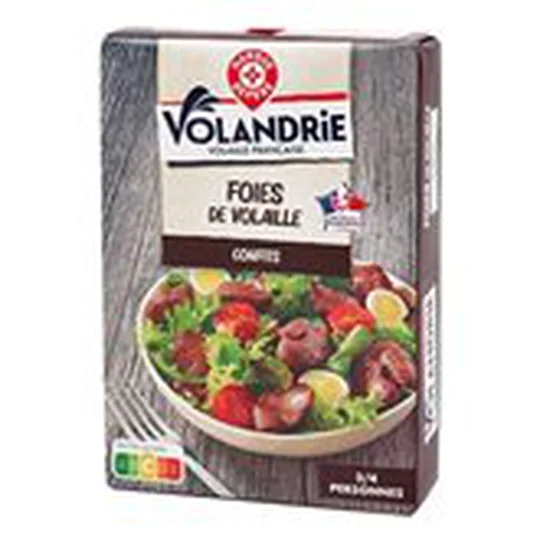 Foies de volaille Volandry confits