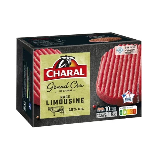 Steak haché pur boeuf Limousin