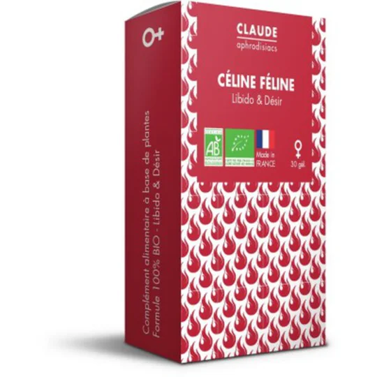Céline Féline BIO 30 gélules 30g - Libido & Désir Complément alimentaire