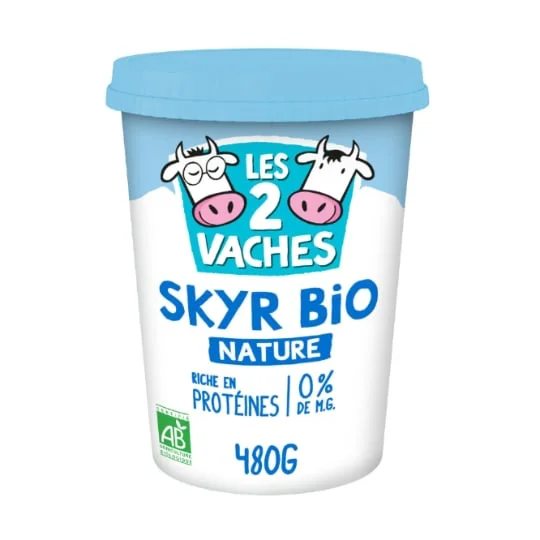 Yaourt skyr nature 0% bio