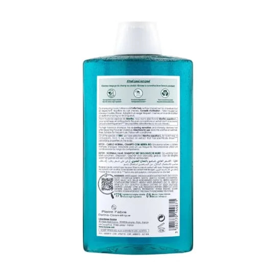 Shampoing détox à la menthe Bio