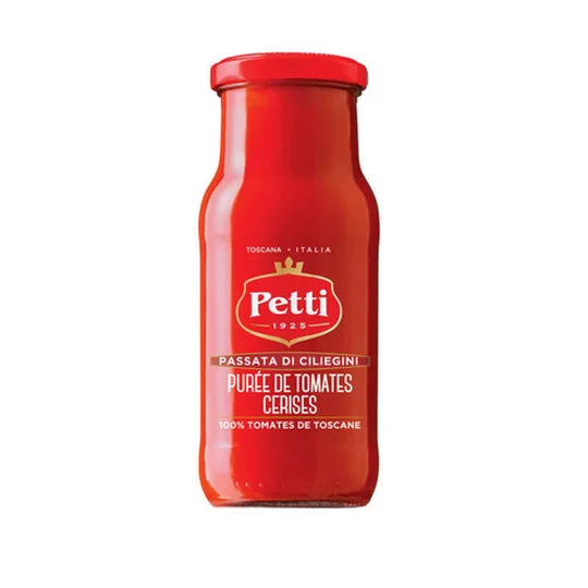 Purée de tomates cerises