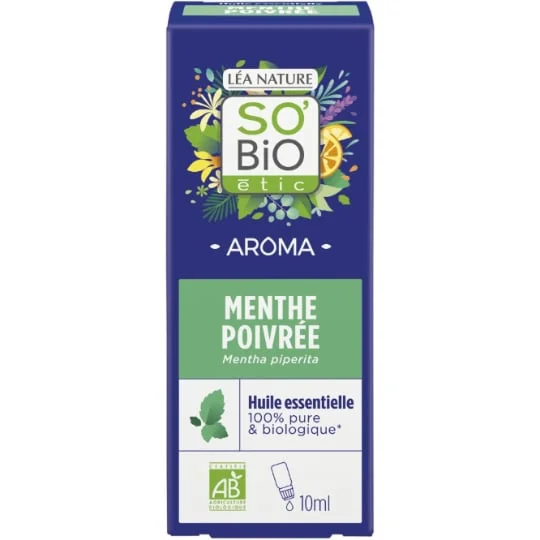 Huile Essentielle de Menthe Poivrée Bio