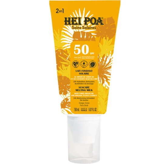 Hei Poa Lait Fondant Solaire SPF50+