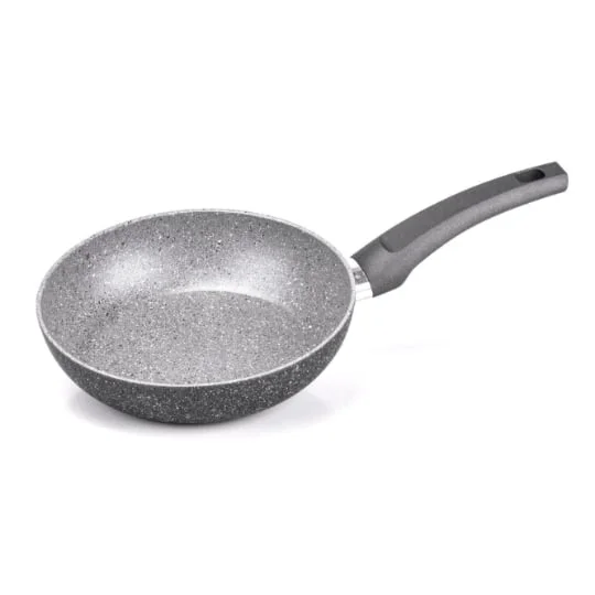 Poêle 20cm effet pierre induction