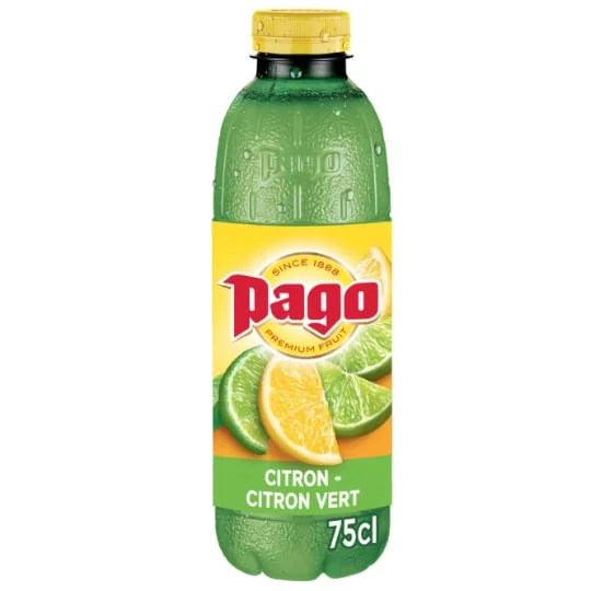 Boisson citron-citron vert