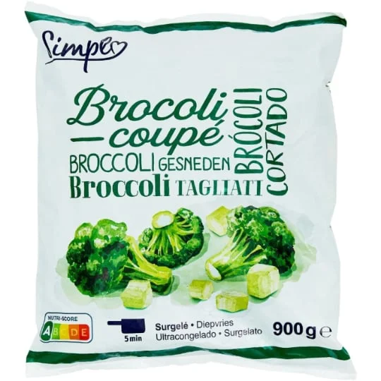 Brocoli coupé