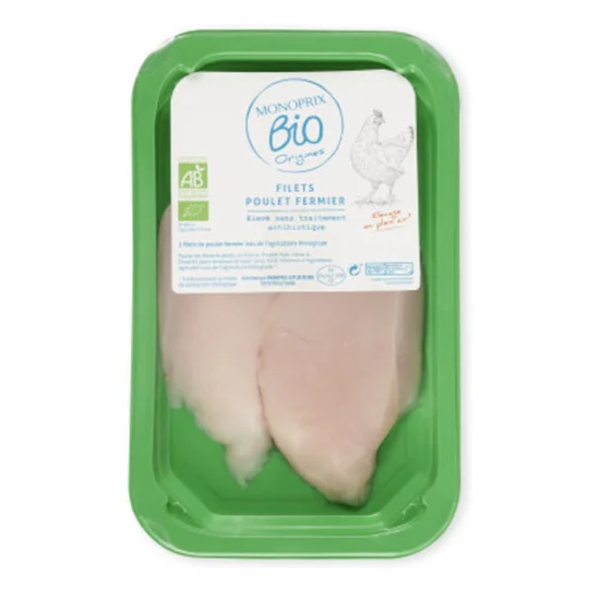 Filets De Poulet Fermier X2