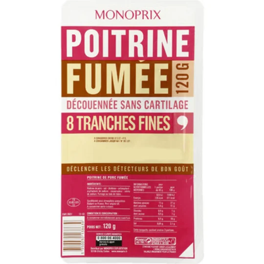 Poitrine fumée