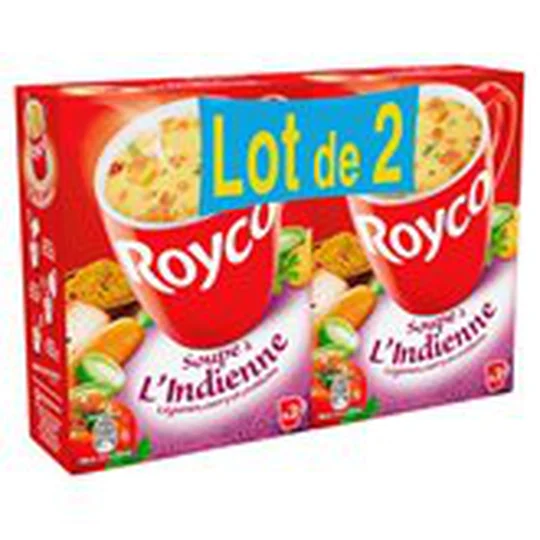 Soupe instantanée Royco Indienne