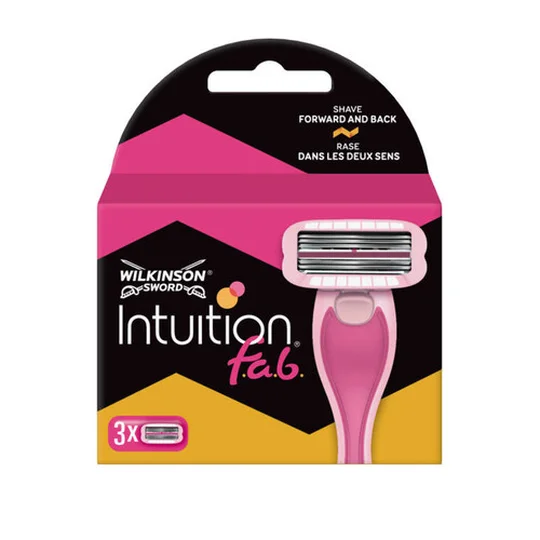 Lames de rasoir pour femme Intuition fab x3