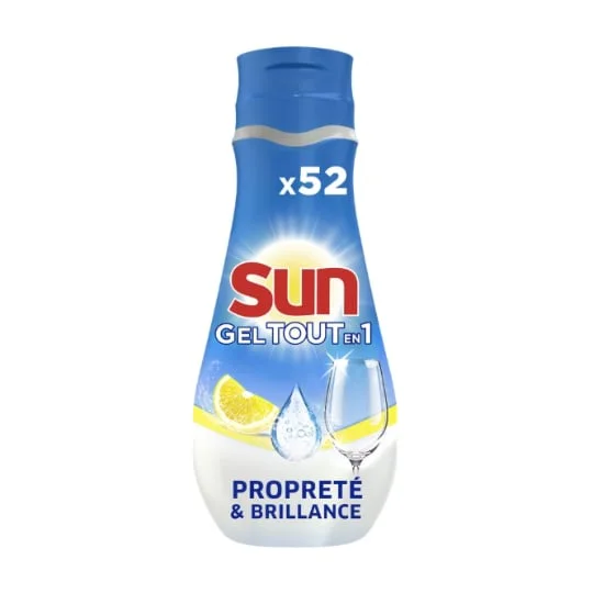 Nettoyant Lave-Vaisselle Gel Propreté Et Brillance Parfum Citron Tout En 1