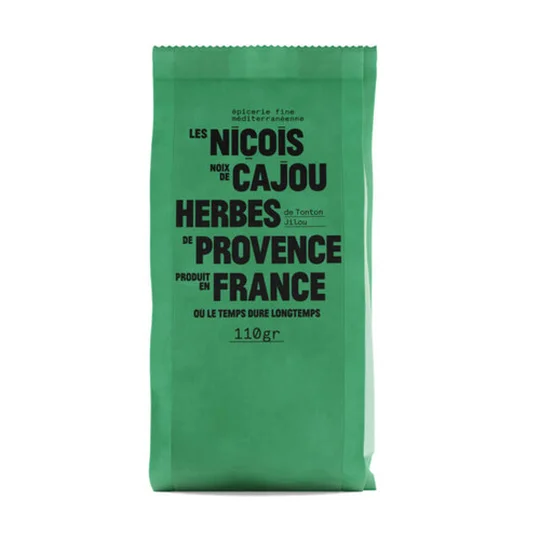 Noix de cajou herbes de Provence de Tonton Jilou