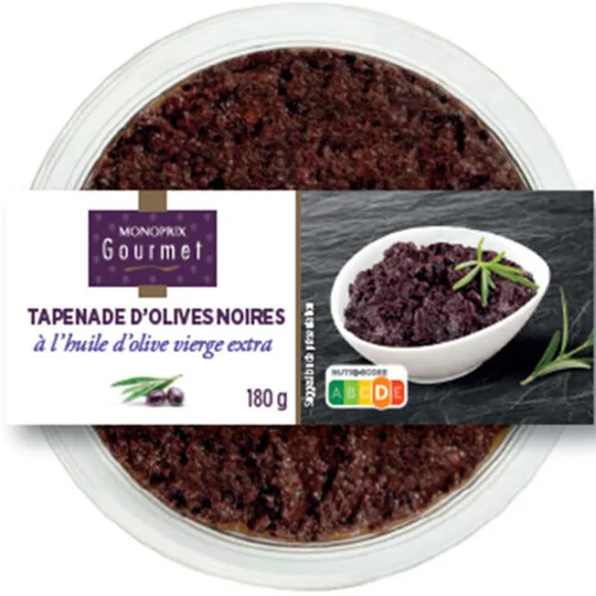 Tapenande d'olives noires