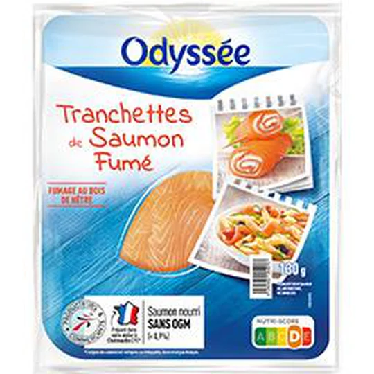 Tranchettes de saumon fumé