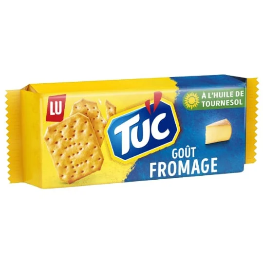 Biscuits apéritifs crackers au fromage