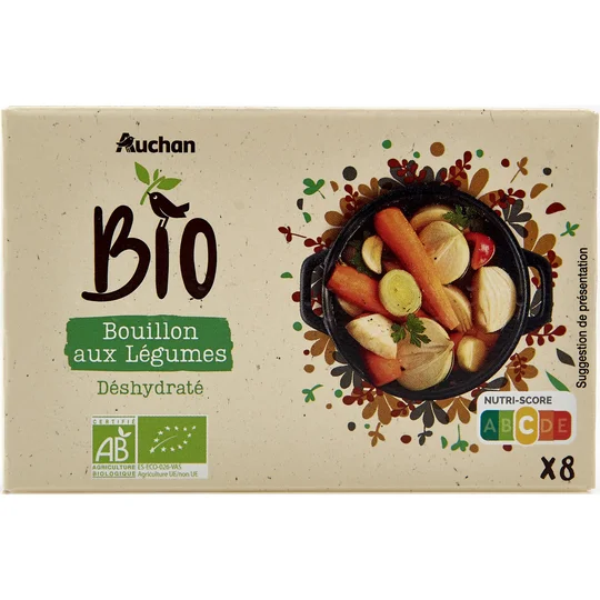 Bouillon aux légumes et aromates